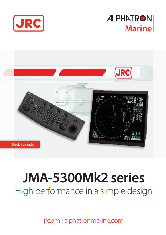 Мануал JRC JMA-5300Mk2